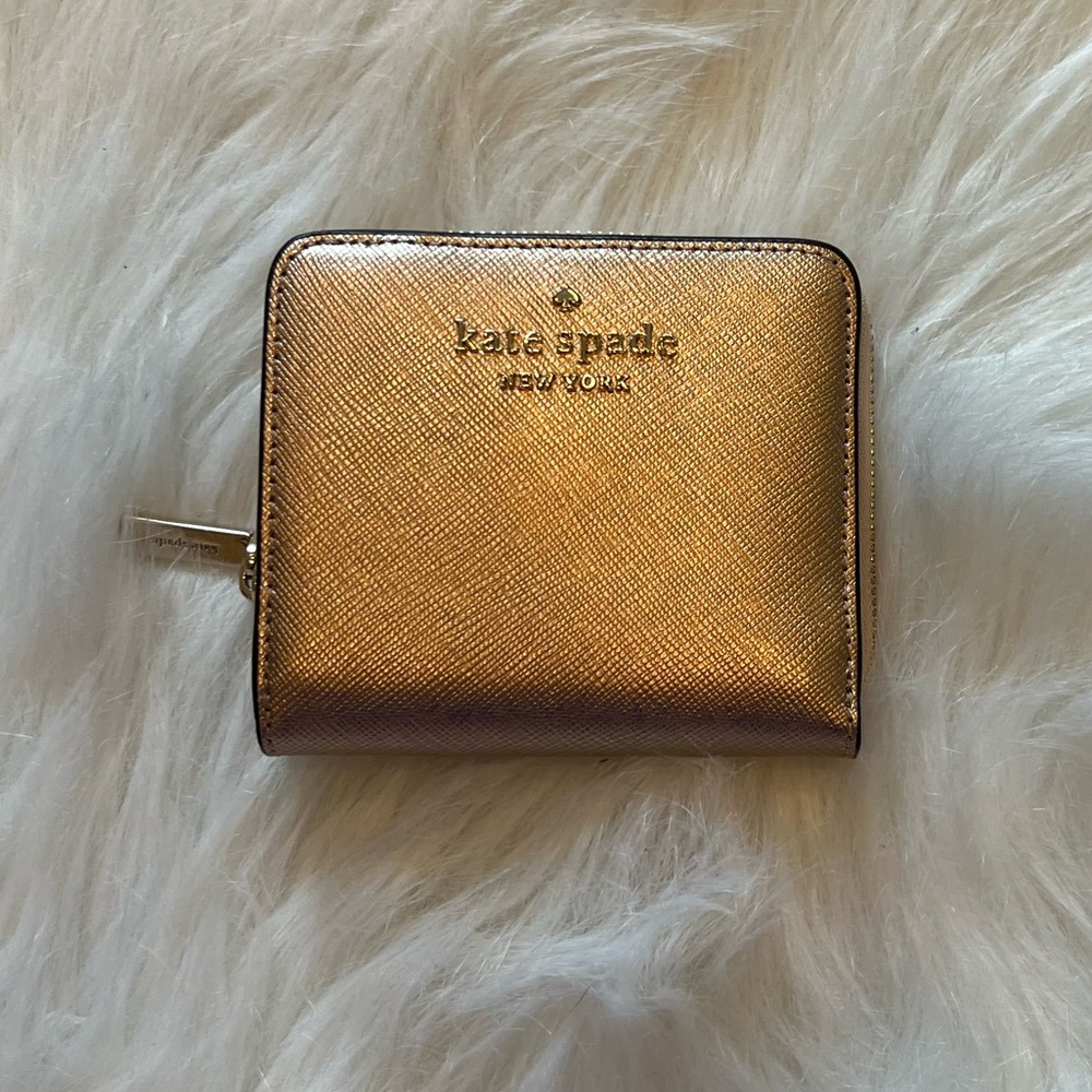 Kate Spade Gold Wallet